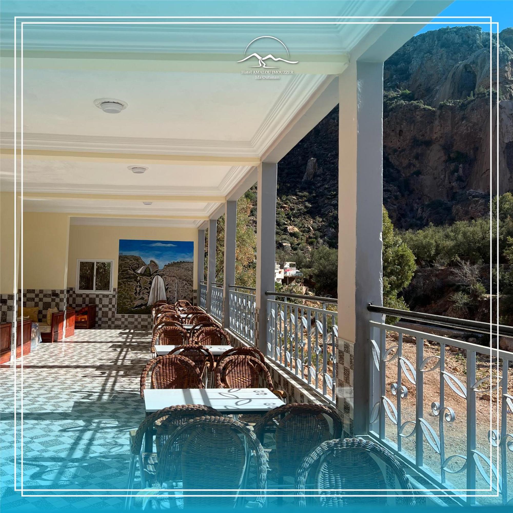 Hotel Amalou Imouzzer Ida Ou Tanane Exterior foto